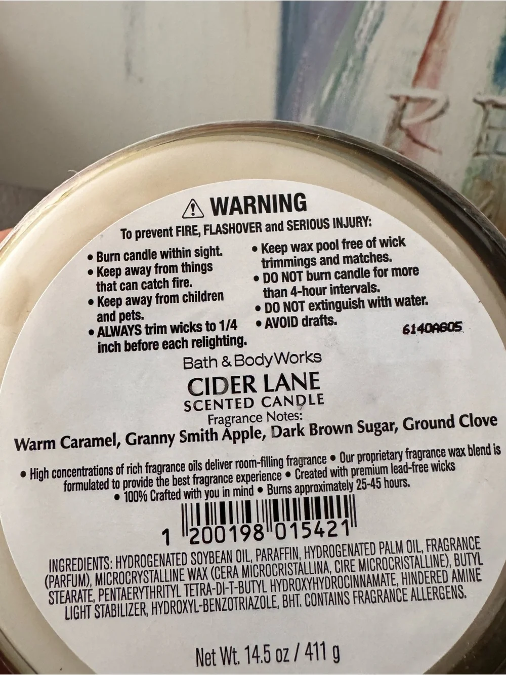 Cider Lane Candle